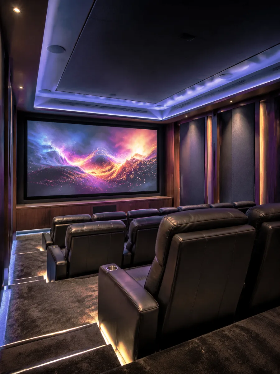 Áudio e vídeo — home theater